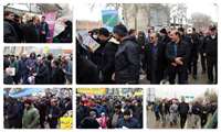 حضور پرشور جامعه دانشگاهی علوم پزشکی در راهپیمایی بزرگ 22 بهمن